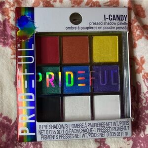 PRIDE-FUL I-CANDY 8 Color Pressed Eye Shadow Palette NIB NEW NWT